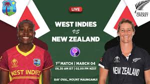 New Zealand vs West Indies Live Score