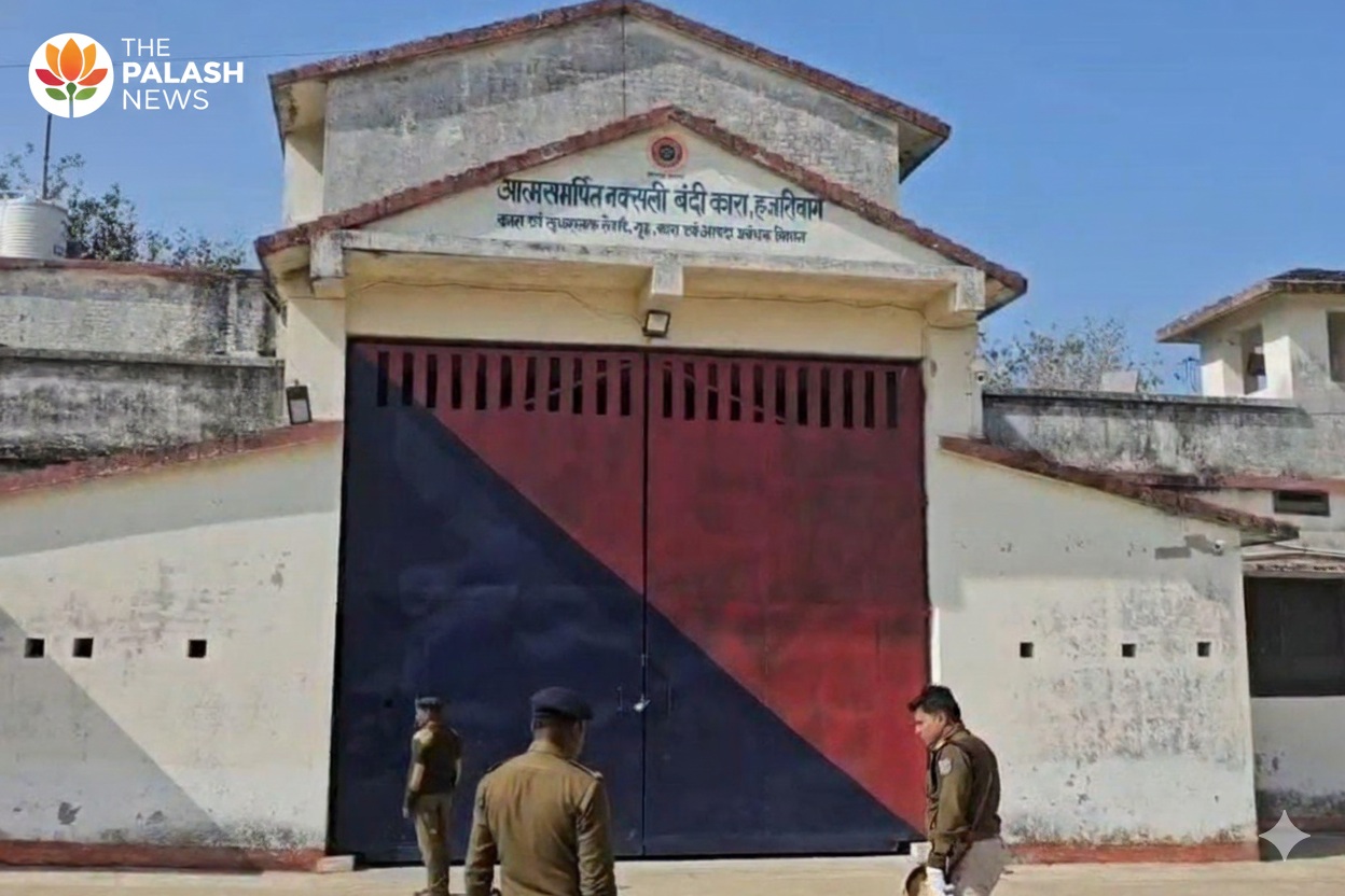 हजारीबाग की हाई-सिक्योरिटी जेल में बड़ी चूक