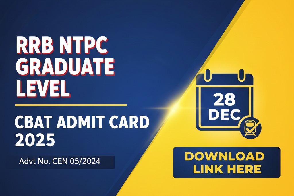 RRB NTPC Graduate Level CBAT 2025 Download