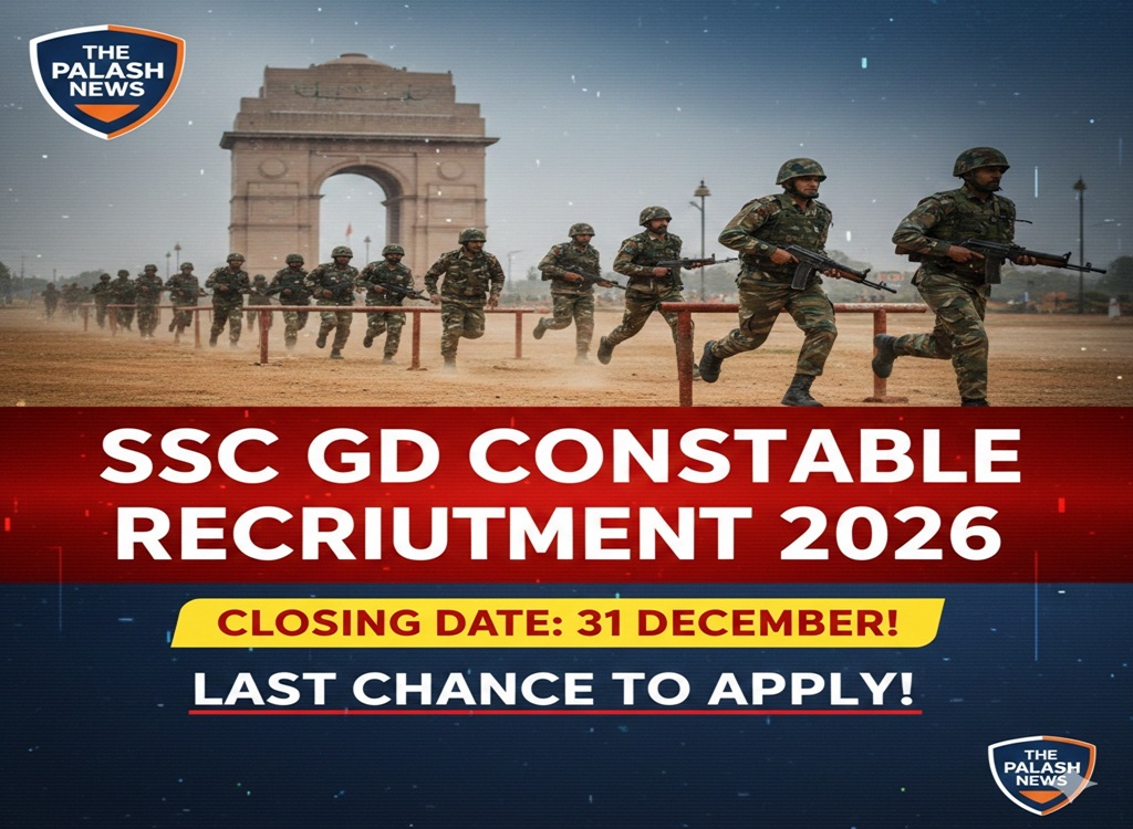 SSC GD Constable Recruitment 2026 Closing Soon