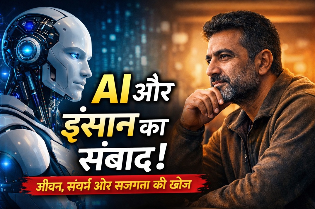 जब एक इंसान ने AI से की जीवन पर बातचीत