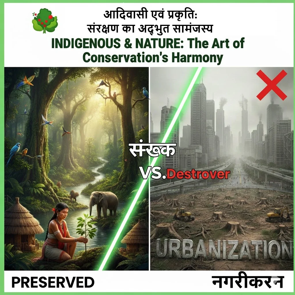 आदिवासी एवं प्रकृति: संरक्षण का अद्भुत सामंजस्य