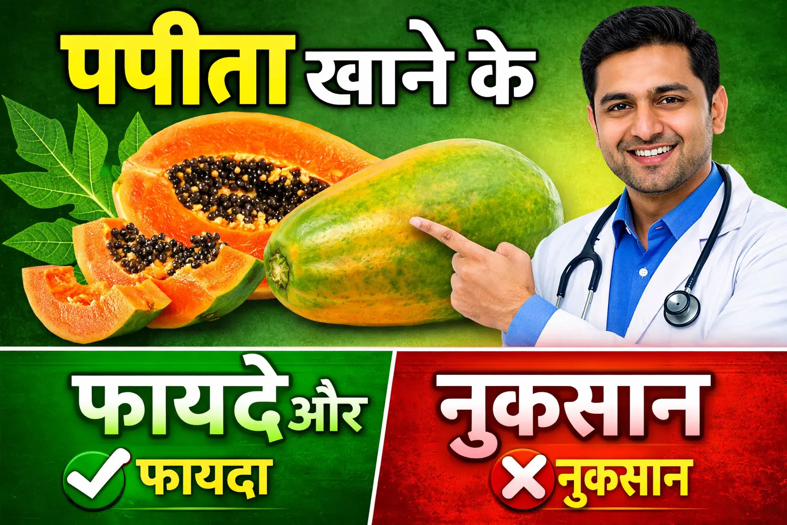 Benefits and side effects of eating papaya : जानिए सेहत से जुड़ी पूरी सच्चाई !