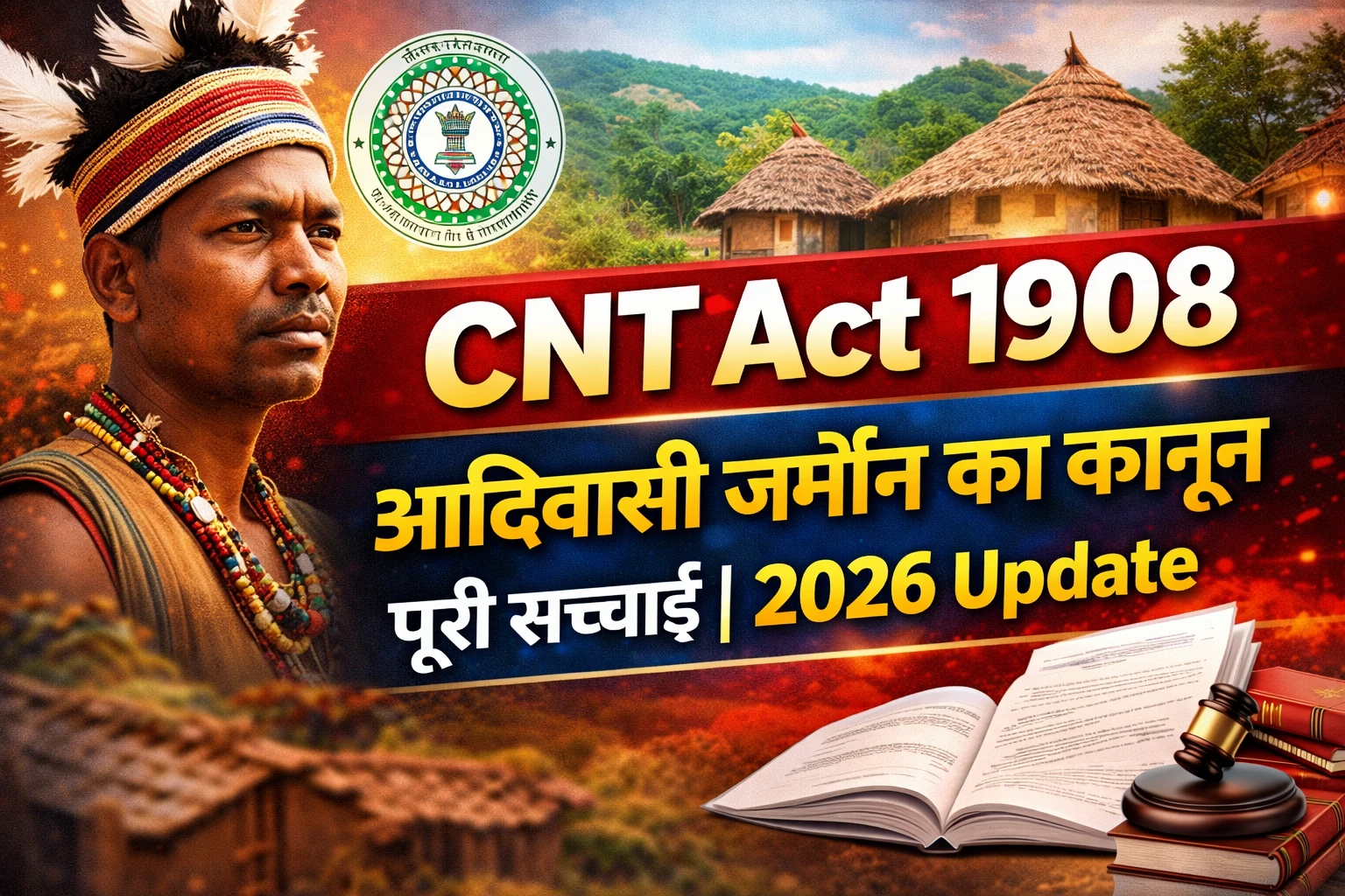 CNT Act 1908: आदिवासी जमीन कानून, इतिहास, नियम और ताज़ा अपडेट 2026